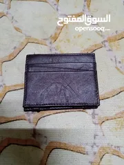  9 محفظة جلدية فاخرة وانيقة Massimo Dutti ماسيمو دوتي قابلة للطي لسحرية مصنوعة من الجلد الأصلي الطبيعي