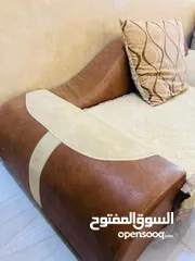  6 قنفات خليجي جلد اصلي