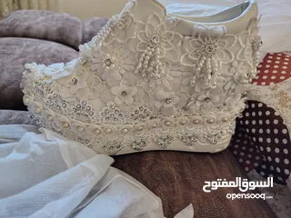  3 بوط عرايسي لبسة وحدة نمرة 37