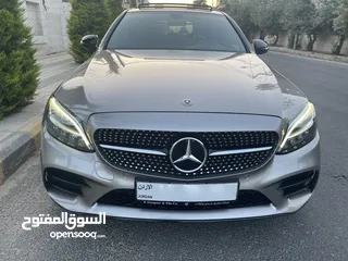  7 Mercedes C200 2019-Mojave Silver- Night package
