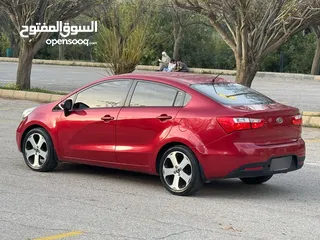  10 كيا ريو 2013  وارد الوكاله ممشى قليل بحالة الشركة  فحص كامل