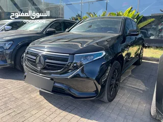  1 مرسيدس بنز EQC كهربائية بالكامل 2022 Mercedes Benz EQC 350 4MATIC Black Edition