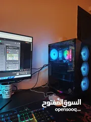  2 pc gaming شبه جديد