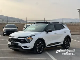  6 كايا سبورتاج  GT-Line Plug In /2022  فل الفل فتحة سقف بانوراما  فل مسكر  Plug In 4x4 -  271Hp
