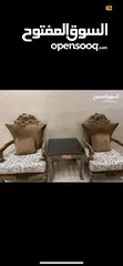  2 طقم كنب خشب زان 7 مقاعد