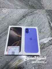  3 لون صحراوي جهاز جديد غير مفعل مع كفاله تبدأ من التفعيلIphone 16 pro max 256  ازرقIphone 16 plus 128