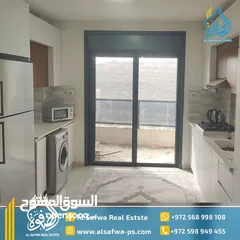  1 شقه جديده مفروشه بيرزيت ضاحيه الريحان