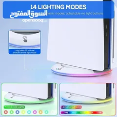  3 قاعدة Ps5 Slim باضائة Rgb