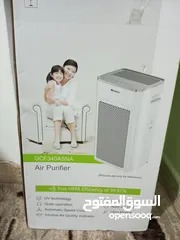  2 air purifier newمنقي هواء مزبل رطوبة كفالة عزت مرجي