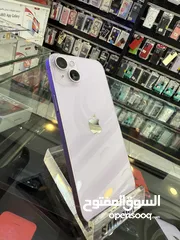  4 iPhone 14 Plus  128GB بطارية 85% تب نضافة مش مفتوح ولا مغير فيه اي اشي  الجهاز مكفول