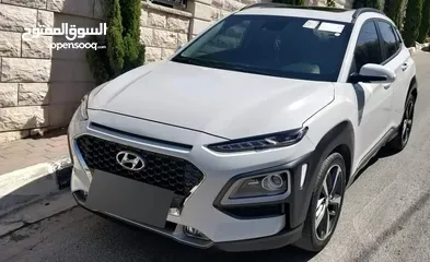  1 HYUNDAI KONA 2020 Limitid للبيع نقدا فل الفل اضافات عداد اقل من 29000 الف