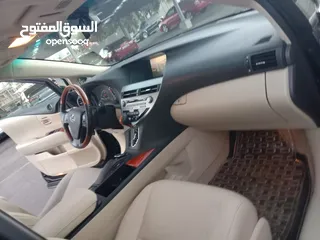  17 جيب لكزز Rx450h هايبرد 2010 بحاله الوكاله مالك واحد