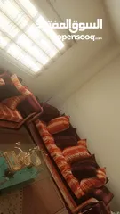  4 طقم كنب مستعمل مع طاولات زجاج شبح جديد
