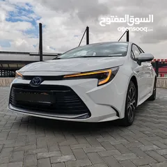  2 لاصحاب السيارات العمومي(التكاسي+السرفيس) TOYOTA COROLLA HYBRID 2024- مع فتحة