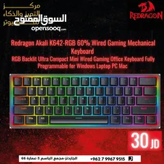  1 Redragon Akali K642-RGB 60% Hot-Swappable