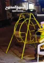  2 مرجيحت اطفال تناسب جميع اعمار الاطفال   مستعمله شيء بصيط