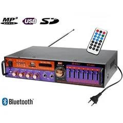  4 امبلفير  مضخم صوت Audio Amplifier 2 Channels Bluetooth  BT-669 مضخم صوت