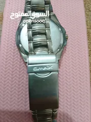  2 ساعة  OMAX QUARTZ الرجالية للبيع  17د الأصلية  WATERPROOF