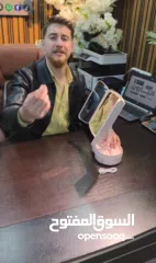  2 مراية مكياج ذكية بإضاءة LED  مش مكياج عادي دقّة، إضاءة، وترتيب بنفس القطعة 3 إضاءات مختلفة بتحكم .