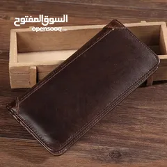  2 محفظة رجالية جلد راقي