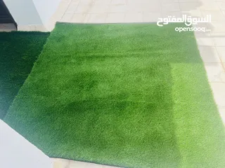  2 Artificial grass (2m x 2m) not used