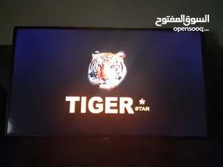  1 شاشة تلفزيون تايجر ستار 40 إنش LED TV بحالة ممتازة مع بكج للبيع