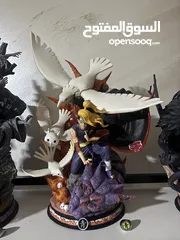  2 فيجرز ناروتو - جميع أعضاء الاكتسوكي Naruto figures - All Akatsuki member figures