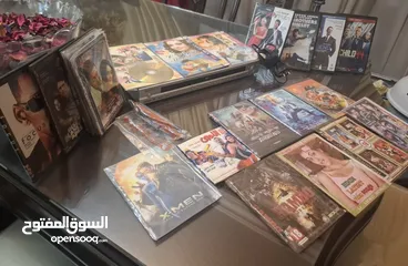  1 جهاز DvD ياباني HDMI Pioneer مع 32 فلم بدون رموت