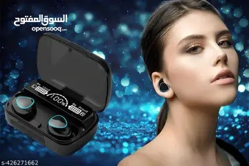  10 *لما نحكيلك حرقنا السعر .. يعني اكيد حرقناه*   سماعة M10  احدث اصدار  و التنتين بسعر وحدة بسسس
