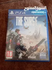  1 لعبه THE SURGE سعر 10 دنانير او تبديل على اي سيدي عندك