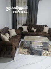  1 طقم كنب للبيع جديد غير مستخدم