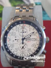  2 اورينت بطارية توقيت عالمي كنوكراف بزل متحرك على المفتاح مقاس 44 ياباني اصلي  يوجد خدمة توصيل