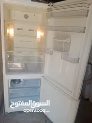  2 ثلاجة بيكو تركي 24قدم فوق تبريد والتحت فريزر شغالة مية مية فحص مكفولة اسبوع موفرة كهرباء انفيرتر