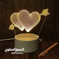  12 للبيع بالجمله  تحفه اكريلك مضيئ