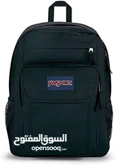  3 حقيبة ظهر JanSport Big Student باللون الأسود - تصميم واسع ومنظم.   JanSport Big Student Backpack
