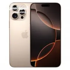  1 256GB iPhone 16 Pro Max‏ تيتانيوم صحراوي