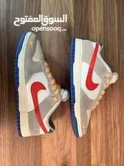  6 Nike Dunk Low light iron ore red blue
