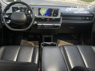  8 هيونداي ايونيك 5 2022 كهربا فحص كامل وارد كوريا  عداد قليل تقطع 500 بالشحنة البطارية  بحالة الوكالة