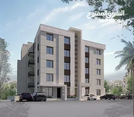  2 شقة جاهزة  للبيع في منطقة عين مصباح بالقرب من جامعة القدس المفتوحة, مساحة 170 متر مربع باطلالة غربية