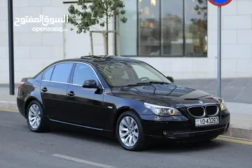  18 BMW 520 E60 M2010 بي ام دبليو موديل 2010 وارد شركه نقل فحص 7 جيد ممشى 100 الف فقط بحاله الوكاله