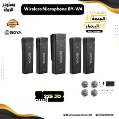  10 مايكات بويا الاحترافية الأصلية مع اكسسوارات صوتية اعلى جودة