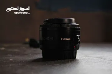  4 Canon 750D بحالة الوكالة مع كرتونتها