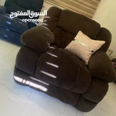  1 كرسي ريكلاينر عدد 2