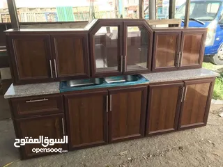  8 مطابخ المنيوم تفصيل شغل ممتاز كامل مكمل واصل راكب