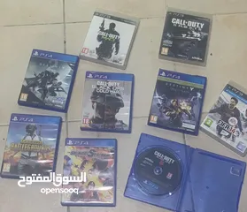  1 اقراص لعب PS4 و PS3 بسعر ممتاز !!  يشمل cold war بسعر 10 د.ب