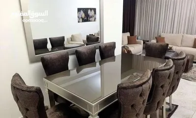  5 سفرة 6 كراسي بسعر الجملة خشب لاتيه وزان متوفر بجميع الالوان والموديلات حسب الطلب للاستفسار