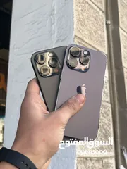  5 ايفون 14pro وكاللة 256جيجا. 128جيجا  البطارية 94 الاجهزة بحالة الوكاللة مش مفتوح ولا مصلح