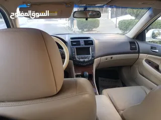  11 هوندا اكورد 2007 هايبرد فل كامل بحالة ممتازة