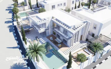  3 فيلا مستقله للبيع بوابة اريحا