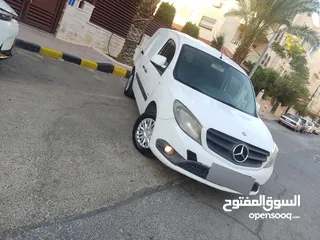  4 مرسيدس فان موديل 2014 صنف CiTan 112 وارد الوكالة غرغور للبيع بسعر مغري جدا